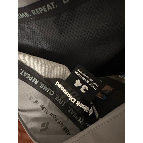 Black Diamond Technician Pro Alpine Pants Gray Men’s 34 New NWT - Picture 6 of 6